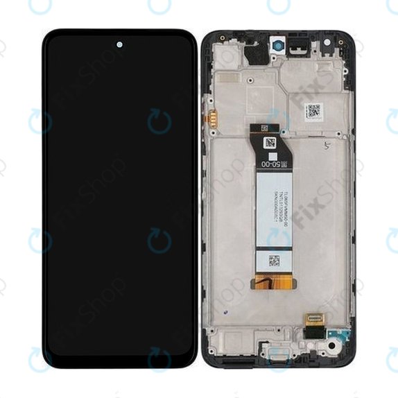Wyświetlacz do Xiaomi Redmi Note 10 5G, Ekran dotykowy z ramką, 5600020K1900, Graphite Gray, Genuine Service Pack