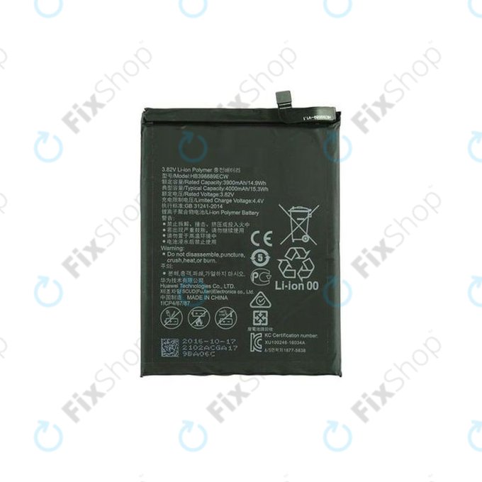 Bateria do Huawei Mate 9 MHA-L09, HB396689ECW, 4000mAh