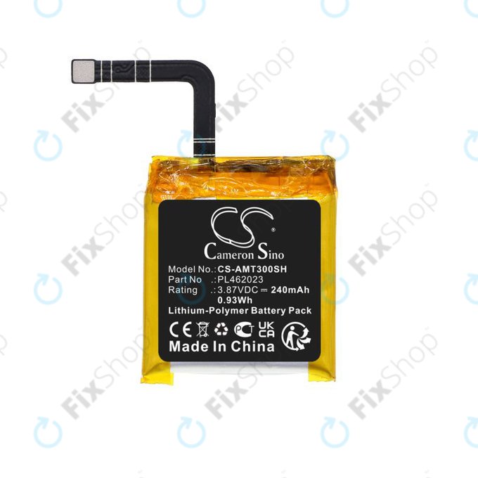 Bateria do Amazfit GTS3, 240mAh, Li-Pol, 3.87V, PL462023, HQ