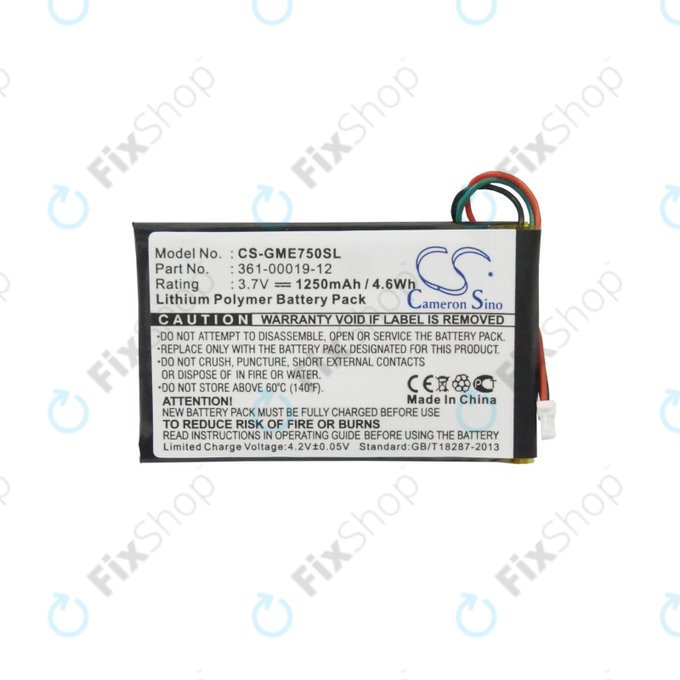 Bateria do Garmin Edge 605, 705, 361-00019-12, 1250mAh, HQ