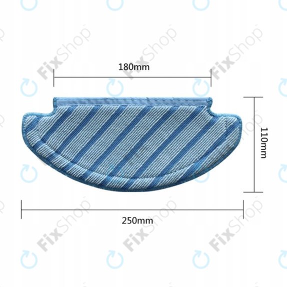 Ściereczka mopująca, 2 szt., Zmywalny do Ecovacs Deebot N8-series, T-series, X1 Plus