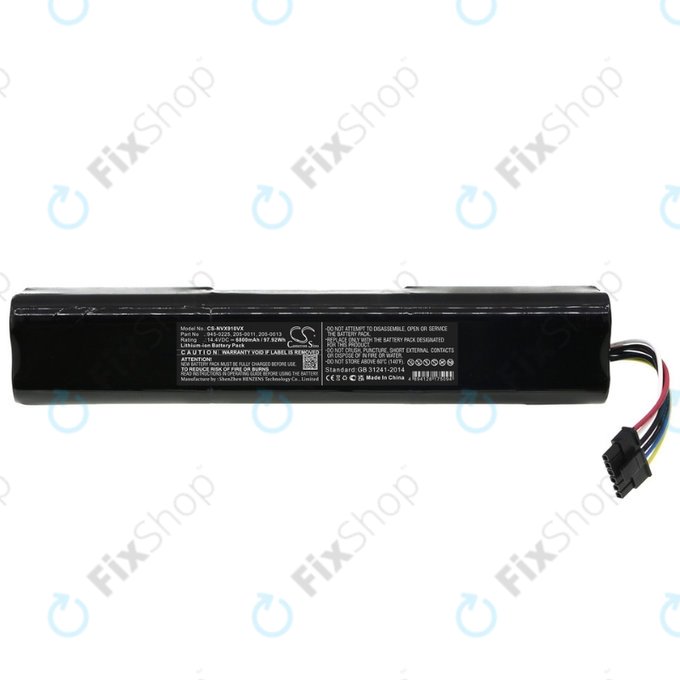 Bateria do Neato Botvac D3, D4, D5, D6, D7-series, 945-0225, 205-0011, 205-0013, Li-Ion, 14.4V, 6800mAh, HQ