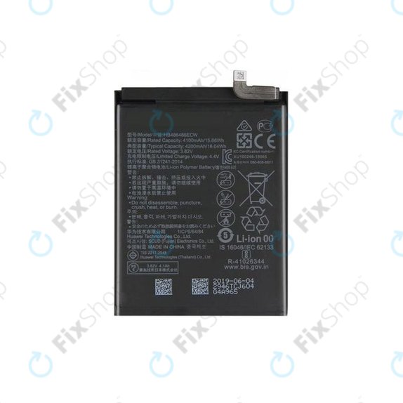 Bateria do Huawei Mate 20 Pro, P30 Pro, HB486486ECW, 4200mAh