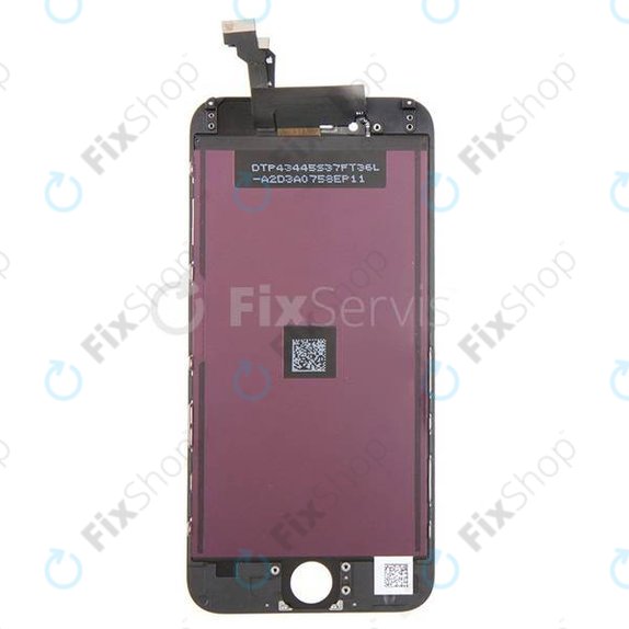 Wyświetlacz dla iPhone 6, Black, Ekran dotykowy z ramką