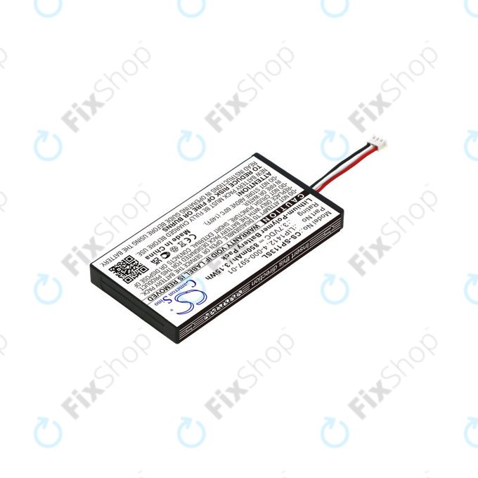 Bateria do PSP, 850mAh, Li-Pol, 3.7V, LIP1412, HQ