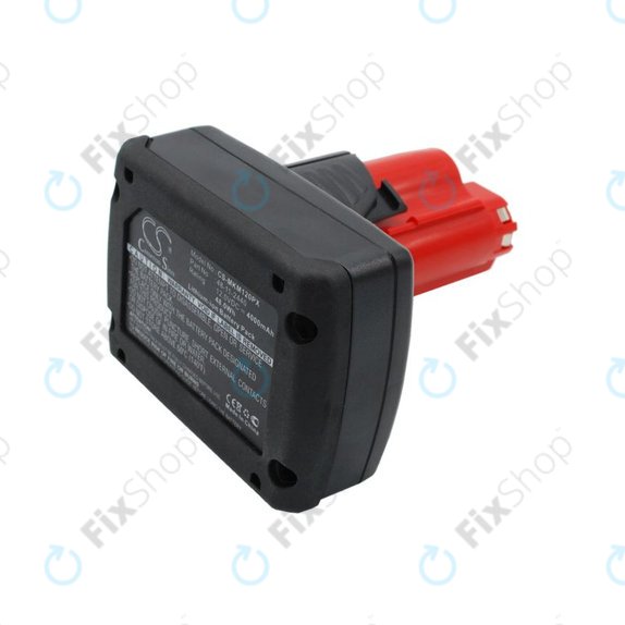 Bateria do Milwaukee M12 B4 Redlithium, 4000mAh, Li-Ion, 12V, 48-11-2440, HQ