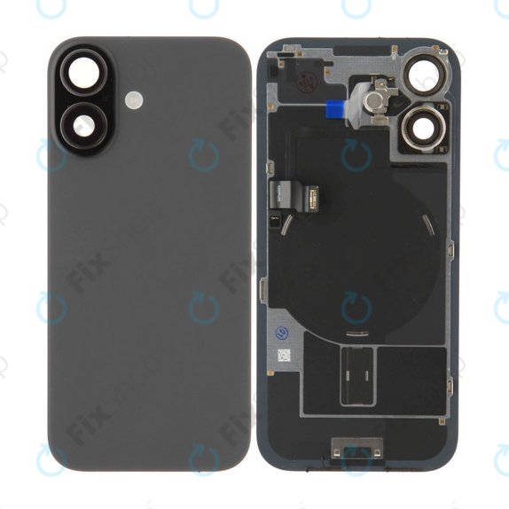 Szkło tylnej obudowy do iPhone 17, Black, Pulled A