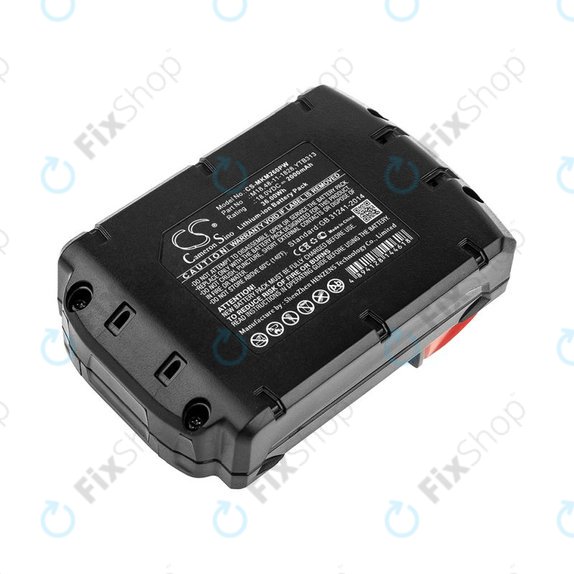Bateria do Milwaukee, Atlas Copco, Berner, 2000mAh, Li-Ion, 18V, M18, HQ