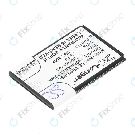 Bateria do Doro 1360, 900mAh, Li-ion, 3.7V, DBC-800A, HQ
