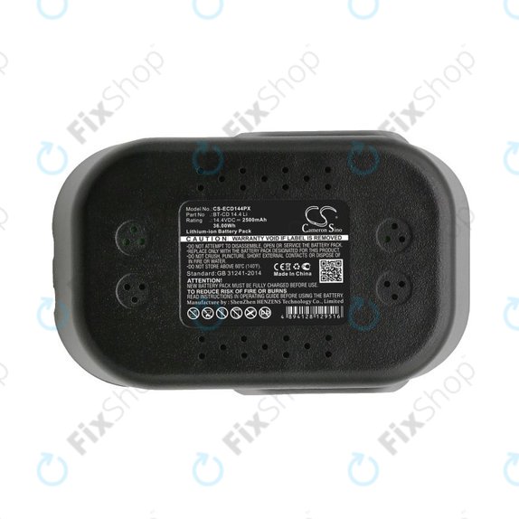 Bateria do Einhell BT-CD 14.4 Li, 2500mAh, Li-Ion, 14.4V, BT-CD 14.4 Li, HQ