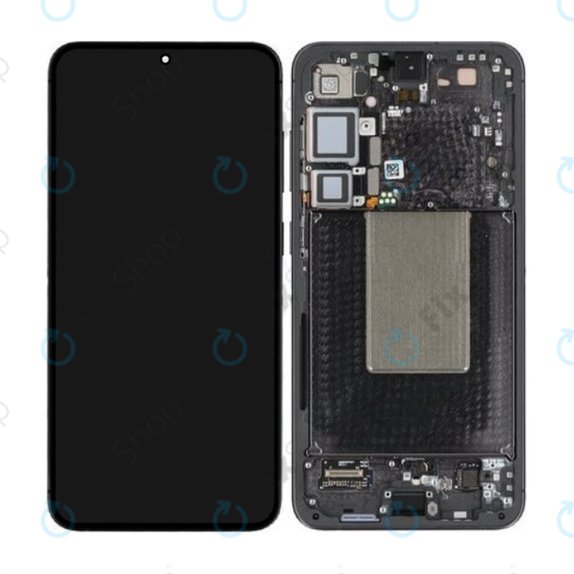 Wyświetlacz do Samsung S24+, Ekran dotykowy z ramką, GH82-33410A, S926B, Onyx Black, Genuine Service Pack