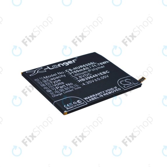 Bateria do Huawei Ascend Y6 2, Honor 5a, Huawei G7 Plus, 3100mAh, Li-Pol, 3.8V, HB396481EBC, HQ