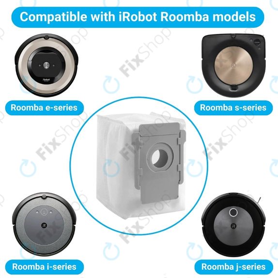 Worek na kurz do iRobot Roomba e-series, i-series, j-series, 3 szt.