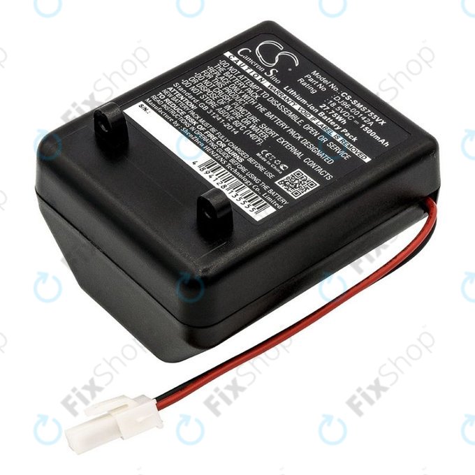 Bateria do Samsung SS7550, SS7555, SSR200, DJ96-00142A, Li-Ion, 18,5V 1500mAh, HQ
