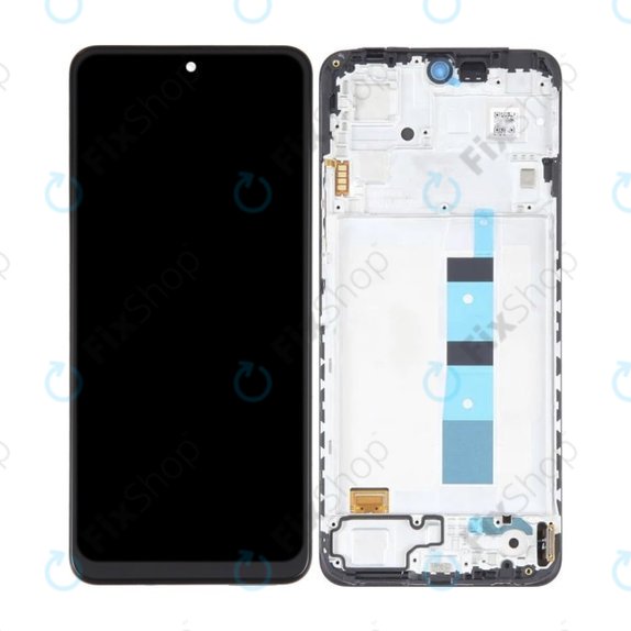 Wyświetlacz OLED do Xiaomi Redmi Note 12, Ekran dotykowy z ramką, Black