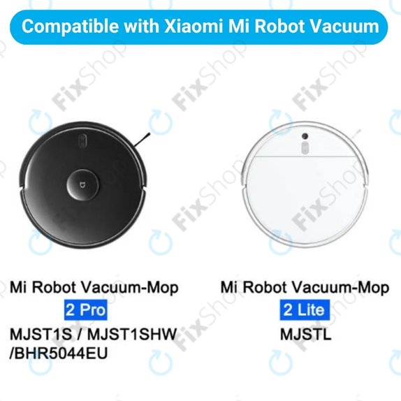 Zestaw części zamiennych do Xiaomi Mi Robot Vacuum Mop 2 Pro, 2 Lite (1x Główna szczotka, 2x Filtr, 2x Szczotka boczna)