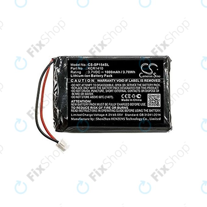 Bateria do kontrolera Sony Playstation 4, KCR1410, 1000mAh, HQ