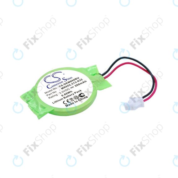 Bateria zapasowa do Dell Latitude E6320, 200mAh, Lithium, 3V, 077-A00, HQ