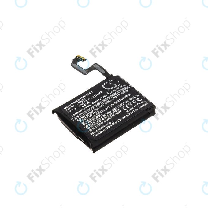 Bateria dla Apple Watch 4 40 mm, 220mAh, Li-Pol, 3.85 V, A2058, HQ