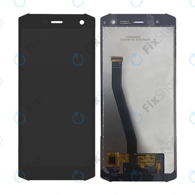 Wyświetlacz do myPhone Hammer Energy 2, Ekran dotykowy bez ramki, TFT