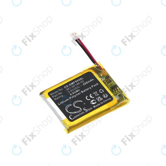 Bateria do Garmin Forerunner 955 Solar, 220mAh, Li-Pol, 3.85V, 361-00146-00, HQ