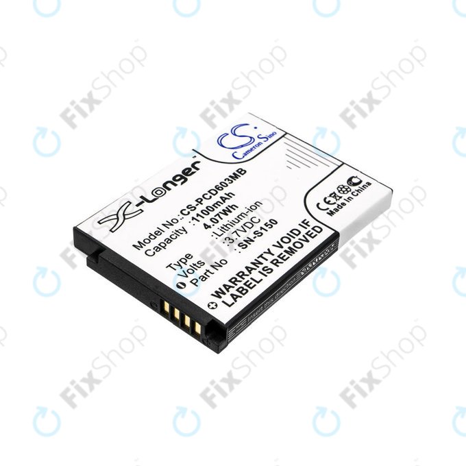 Bateria do Philips SCD 603, 1100mAh, Li-ion, 3.7V, SN-S150, HQ