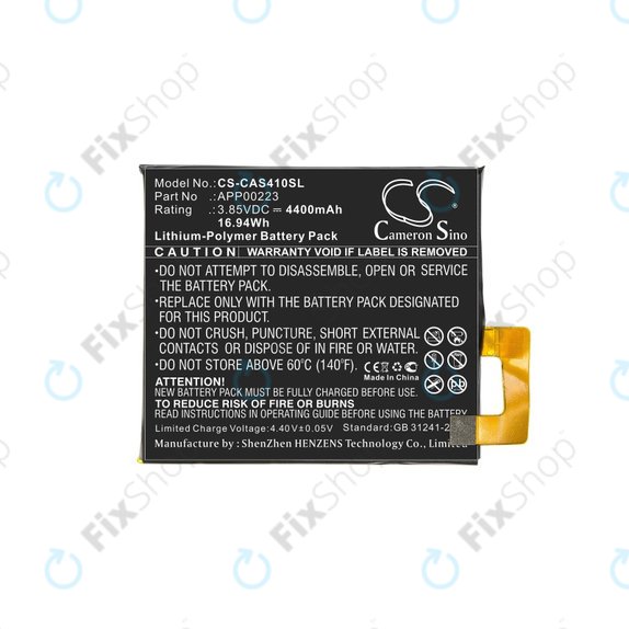 Bateria dla Caterpillar CAT S41, 4400mAh, Li-Pol, 3.85 V, APP00223, HQ