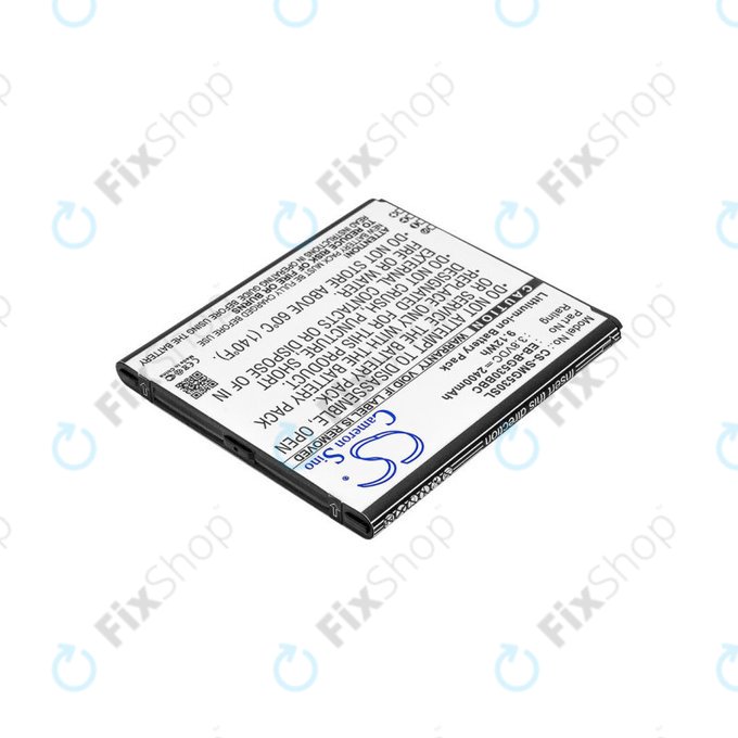 Bateria do Samsung Galaxy J3, 2400mAh, Li-Ion, 3.8V, EB-BG530BBC, HQ