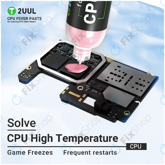 Pasta termoprzewodząca do CPU, 2UUL SC10, 50g