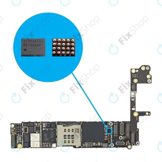 Uklad wyswietlacza do iPhone 5S, 6, 6 Plus, 6S, 6S Plus, 7, 7 Plus, 8, 8 Plus, 65730A0P