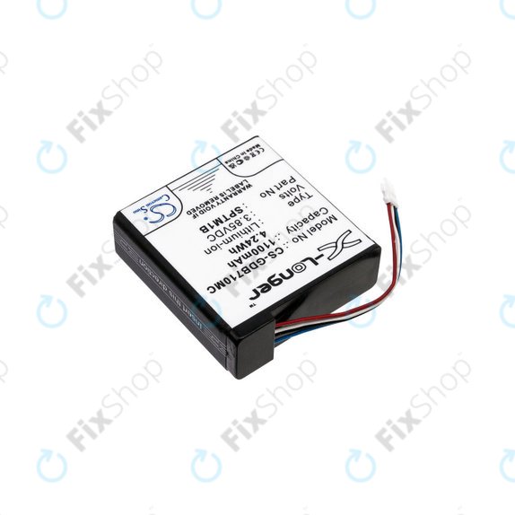 Bateria do Gopro Hero 7 Silver, White, 1100mAh, Li-Ion, 3.85V, SPTM1B, HQ