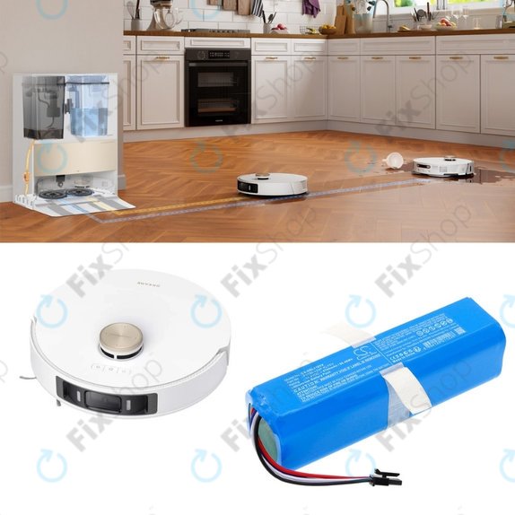 Bateria do Xiaomi Dreame Bot L10s Ultra Gen2, P2150-4S2P-KLYEV 14.4V, Li-Ion, 6700mAh, HQ