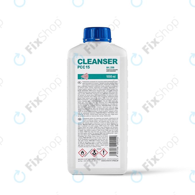 Profesjonalny czyścik PCB PCC15, 1000 ml