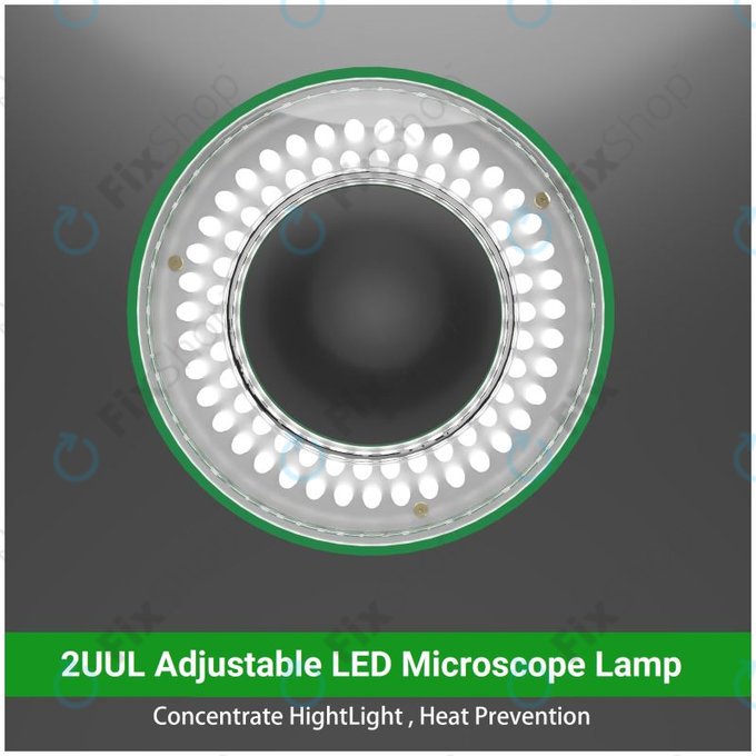 Regulowana lampa mikroskopowa LED, 2UUL