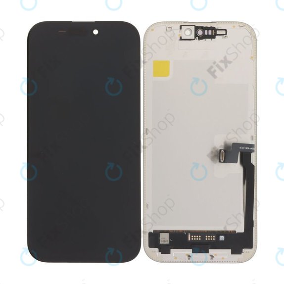 Wyświetlacz Soft OLED dla iPhone 16 Pro, Ekran dotykowy z ramką, DIAGNOSTIC