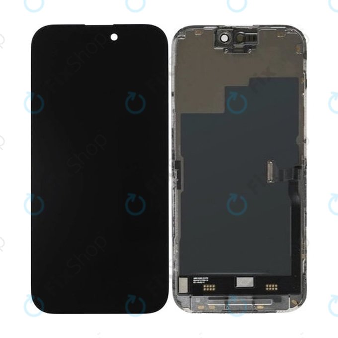 Wyświetlacz Soft OLED dla iPhone 16 Plus, Ekran dotykowy z ramką, DIAGNOSTIC