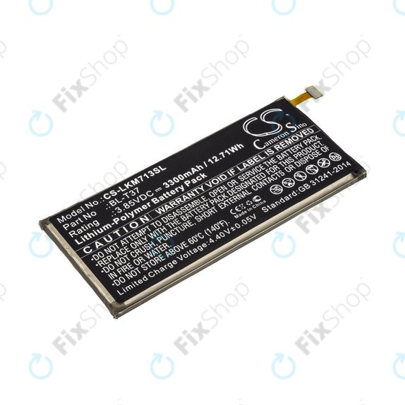 Bateria do LG L713dl, LG LG-Q710al, LG Lm-L713dl, 3300mAh, Li-Pol, 3.85V, BL-T37, HQ