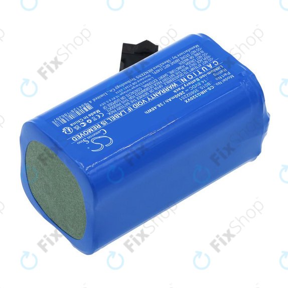 Bateria do Hoover HGO31, HGO32, HGO33, 2600mAh, Li-Ion, 14.8V, B015, HQ