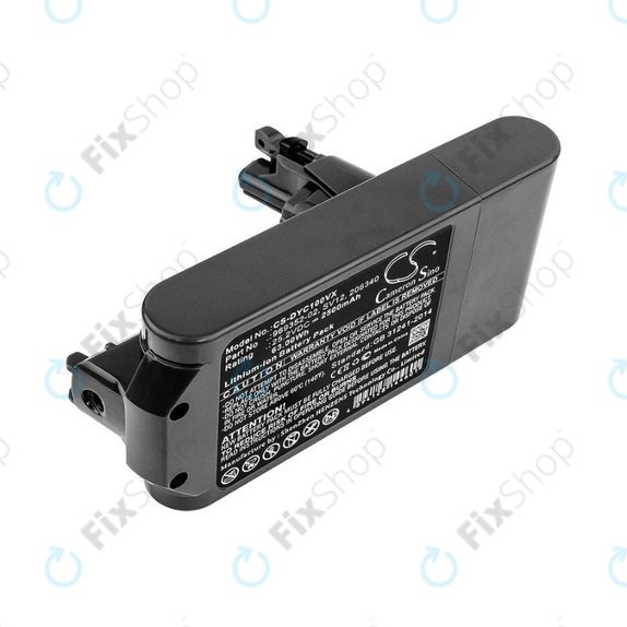 Bateria do Dyson V10, 969352-02, SV12, 206340, Li-Ion, 25,2V 2500mAh, HQ