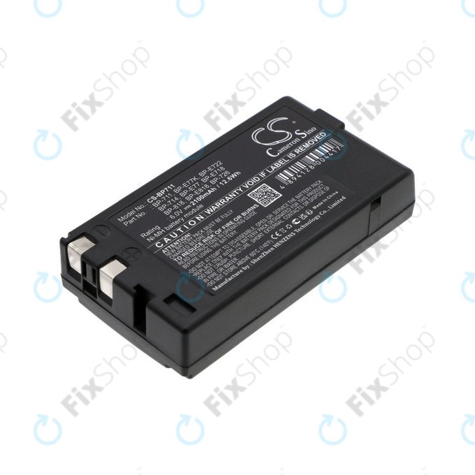 Bateria do Canon E06, Canon E07, 2100mAh, Ni-MH, 6V, BP-711, HQ