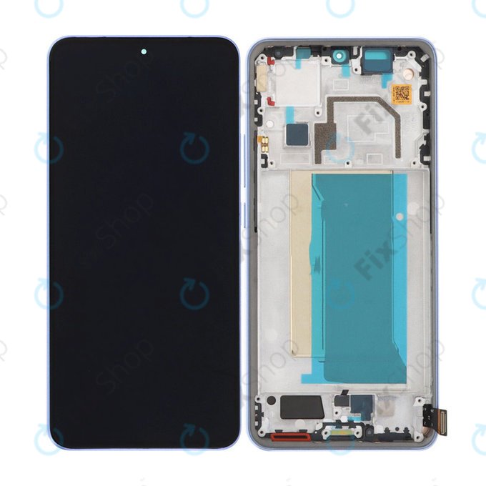 Wyświetlacz OLED do Xiaomi 13T, 13T Pro, Ekran dotykowy z ramką, Alpine Blue