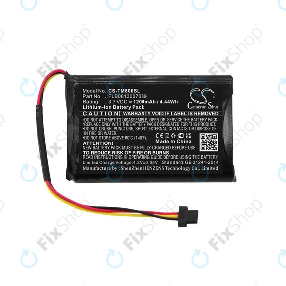 Bateria do TomTom One XL Traffic, XL 30 Europe 31, 1200mAh, Li-ion, 3.7V, FLB0813007089, HQ