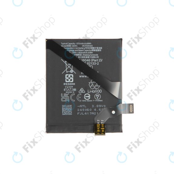 Bateria dla Google Pixel 9 Pro Fold, Base GE59C, G949-00920-00, Genuine Service Pack