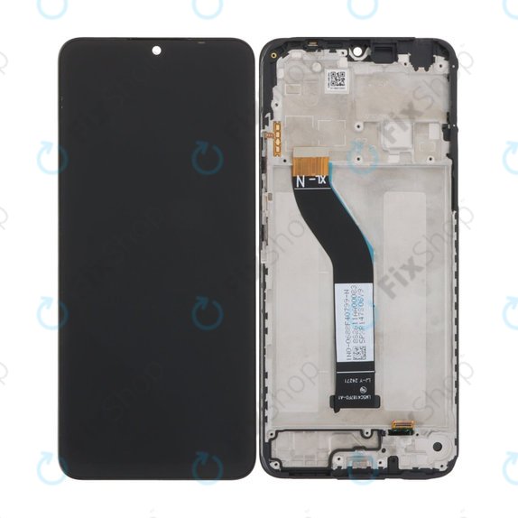 Wyświetlacz do Xiaomi Redmi 14C 4G, Poco C75, Ekran dotykowy z ramką, Midnight Black, TFT