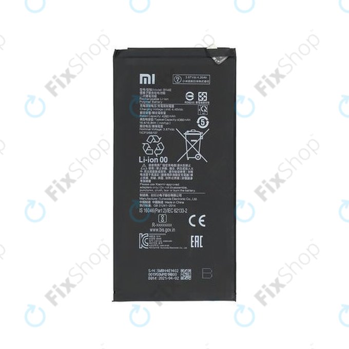 Bateria do Xiaomi Mi Pad 5, 460200007P5Z, BN4E, 4360mAh, Genuine Service Pack