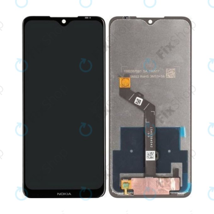 Wyświetlacz do Nokia 6.2, Nokia 7.2, Ekran dotykowy bez ramki, TFT