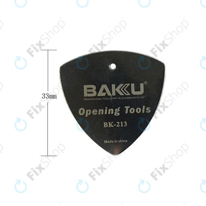 Metalowa kostka gitarowa do demontażu, Cienka, Baku BK-213