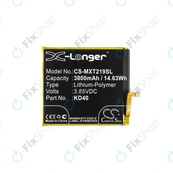 Bateria do Motorola Moto G8 Plus | KD40 3800mAh HQ