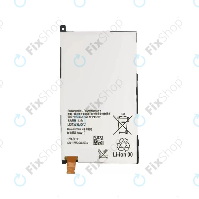Bateria do Sony Xperia Z1 Compact, LIS1529ERPC, 2300mAh