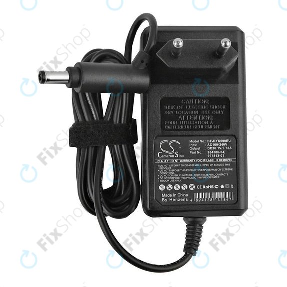 Adapter ładowania do Dyson V-series, DC-series, 964506-04, 967813-03, DC26.1V/0.78A